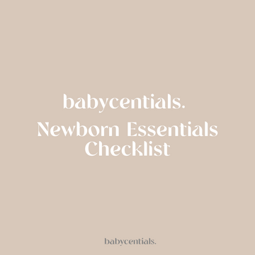 Babycentials Newborn Essentials Checklist